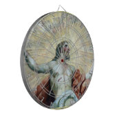 jesus fresco dartbord (Voorkant Links)
