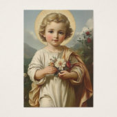 Jesus Funeral Memorial Prayer Heilige Kaart (Voorkant)