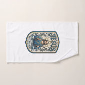Jesus Geborduurd Patch Kijk Jezus Geborduurde Patc Handdoek (Handdoek)