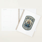 Jesus Geborduurd Patch Kijk Jezus Geborduurde Patc Planner (Display)
