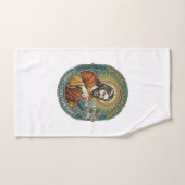 Jesus Gebroken Dubbelklikken Muis IT Kantoor Tech Handdoek (Handdoek)