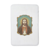 Jesus Gebroken Wijnkurk Vast in Fles Sommelier Dee Badmat (Voorkant Verticaal)