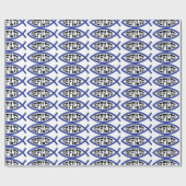 Jesus Gefilte Fish - Joodse Passover Humor Cadeaupapier (Vlak)