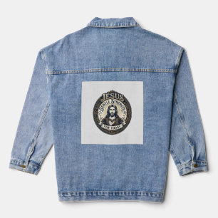 Jesus Geheugen Zorg Alzheimer Verzorgster Shirt Ch Denim Jacket