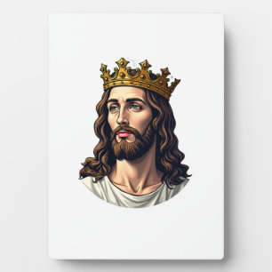 Jesus gekroond tot koning vintage gravure geloof s fotoplaat