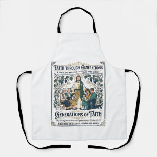 Jesús Genealogie Stamboom T-shirt Op geloof gebase Schort