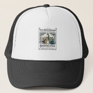 Jesús Genealogie Stamboom T-shirt Op geloof gebase Trucker Pet