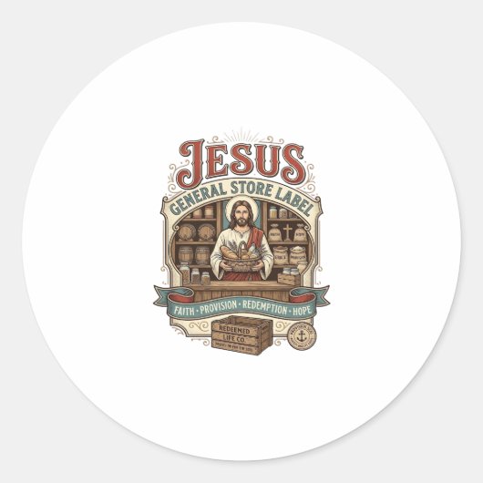 Jesus General Store Label Jesus General Store Chri (Voorkant)