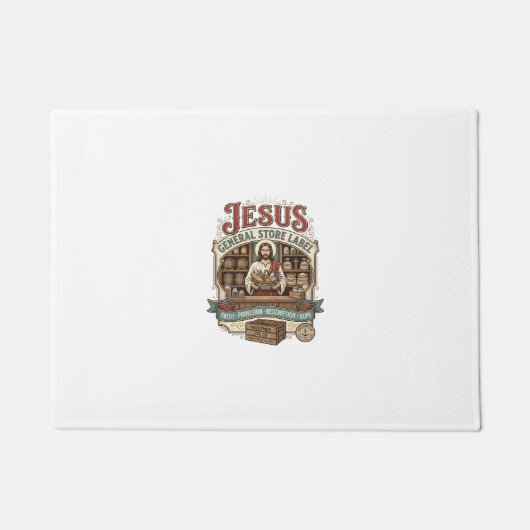 Jesus General Store Label Jesus General Store Chri Deurmat (Voorkant)