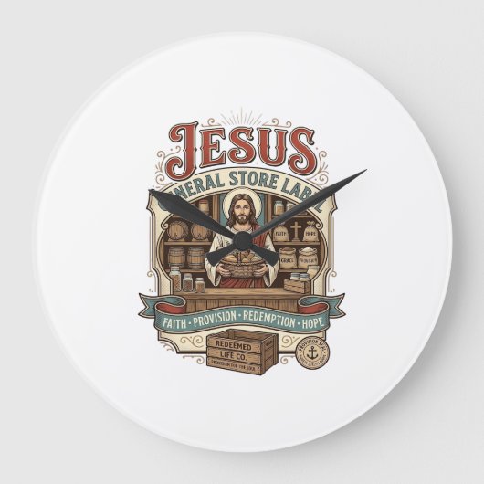 Jesus General Store Label Jesus General Store Chri Grote Klok (Voorkant)