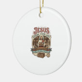 Jesus General Store Label Jesus General Store Chri Keramisch Ornament (Links)