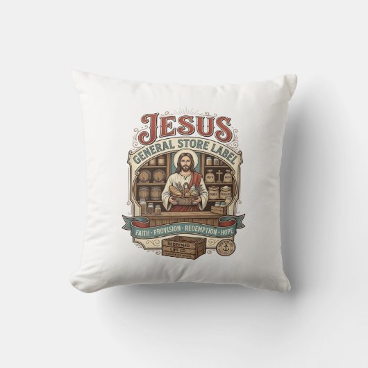 Jesus General Store Label Jesus General Store Chri Kussen (Voorkant)