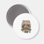 Jesus General Store Label Jesus General Store Chri Magneet (Voorkant / Achterkant)