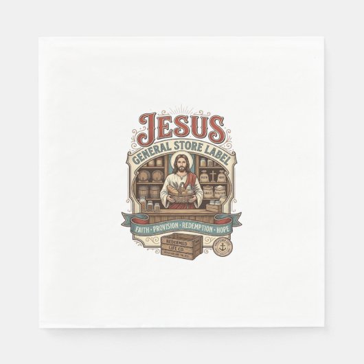 Jesus General Store Label Jesus General Store Chri Servet (Voorkant)