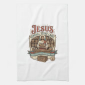 Jesus General Store Label Jesus General Store Chri Theedoek (Verticaal)