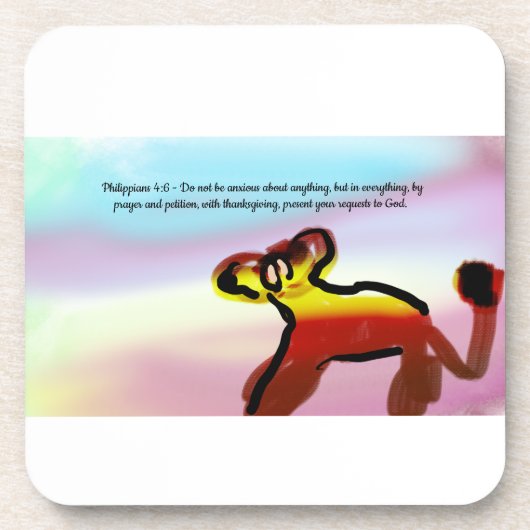 jesus get this  bier onderzetter (Voorkant)