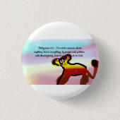 jesus get this  ronde button 3,2 cm (Voorkant)