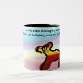 jesus get this  tweekleurige koffiemok (Center)