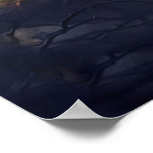 Jesus Gethsemane Agony Garden zet Olijfman op Poster (Hoek)