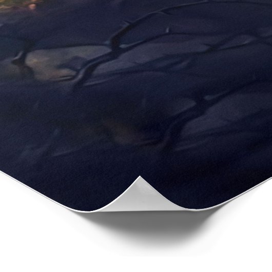 Jesus Gethsemane Agony Garden zet Olijfman op Poster (Hoek)