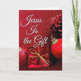 Jesus Gevouwen Kerst Wenskaart Feestdagen Kaart