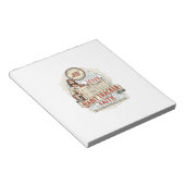 Jesus Gewoonte Tracker Geloof Jezus Gewoonte Track Notitieblok (Schuin)