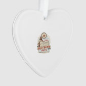 Jesus Gewoonte Tracker Geloof Jezus Gewoonte Track Ornament (voorkant)