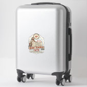 Jesus Gewoonte Tracker Geloof Jezus Gewoonte Track Sticker (Koffer)