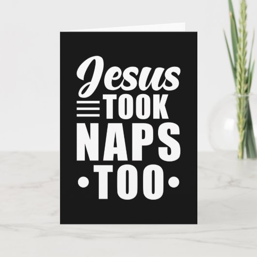 Jesus Gezegde Grappig Kaart (Voorkant)