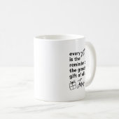 Jesus Gift Vakantie Kerstmis Koffiemok (Voorkant rechts)