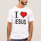 Jesus Gifts Ik hou van Jesus Logo Tanktop (Voorkant)