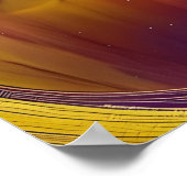 Jesus Glas in lood AI Generated Art Poster (Hoek)