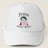 Jesus Global Player Trucker Pet (Voorkant)