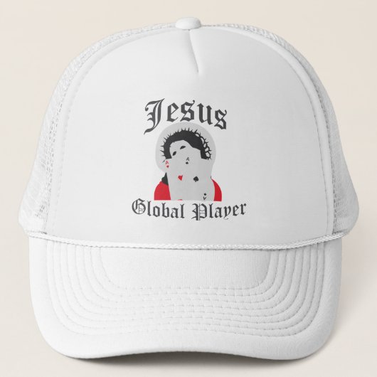 Jesus Global Player Trucker Pet (Voorkant)