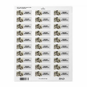 JESUS GOEDE HERDER RETOURADRES ETIKETTEN (Full Sheet)