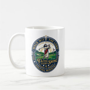 Jesus Golf Shirt Gebedsgebaseerd ontwerp_1 Koffiemok