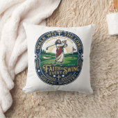 Jesus Golf Shirt Gebedsgebaseerd ontwerp_1 Kussen (Deken)