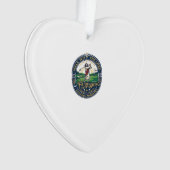 Jesus Golf Shirt Gebedsgebaseerd ontwerp_1 Ornament (voorkant)