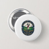 Jesus Golf Shirt Gebedsgebaseerd ontwerp_1 Ronde Button 5,7 Cm (Voorkant /achterkant)