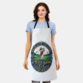 Jesus Golf Shirt Gebedsgebaseerd ontwerp_1 Schort (Gedragen)