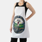 Jesus Golf Shirt Gebedsgebaseerd ontwerp_1 Schort (Insitu)