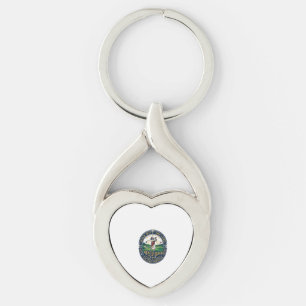 Jesus Golf Shirt Gebedsgebaseerd ontwerp_1 Sleutelhanger