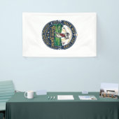 Jesus Golf Shirt Gebedsgebaseerd ontwerp_1 Spandoek (Beurs)
