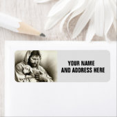 JESUS GOOD SHEPHARD RETOURADRES LABELS (Insitu)