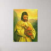 Jesus Good Shepherd Canvas Afdruk (Voorkant)