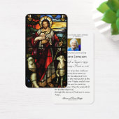 Jesus Good Shepherd Katholieke Funeral Heilige Kaa Visitekaartje (Bureau)