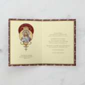 Jesus Good Shepherd Serra Club seminaristen Kaart (Binnen)