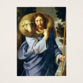 Jesus Good Shepherd Souls in purgatory Prayer Visitekaartje
