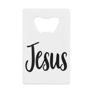 Jesus Gospel Graphics Aesthetische Christelijke ci Creditkaart Flessenopener