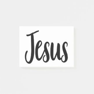 Jesus Gospel Graphics Aesthetische Christelijke ci Post-it® Notes